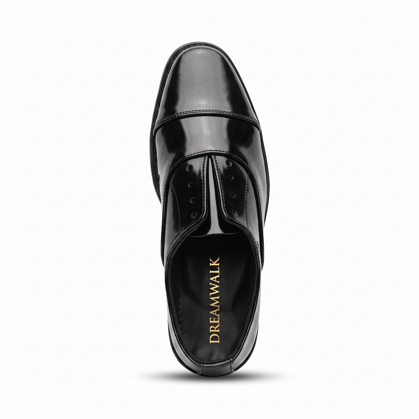 Men’s Black Loafer-Style Slip-On Shoes – Stylish & Comfortable