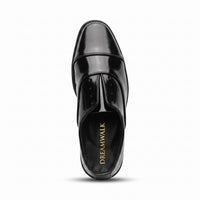 Men’s Black Loafer-Style Slip-On Shoes – Stylish & Comfortable