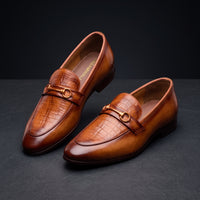 Men’s Brown Party Dress Shoes – Stylish Formal Footwear