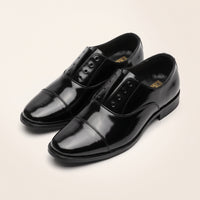Men’s Black Loafer-Style Slip-On Shoes – Stylish & Comfortable