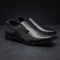 Men’s Black Office Shoes – Comfortable Formal Work Shoes